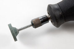 rotary tool with grinding stone