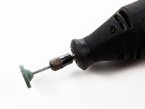 rotary tool with grinding stone